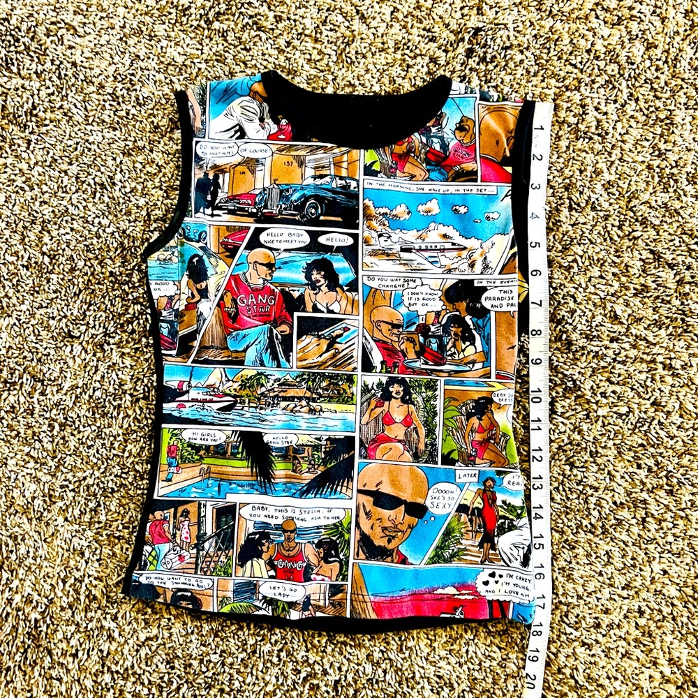 Vintage Comic Tank - from Japan 🇯🇵